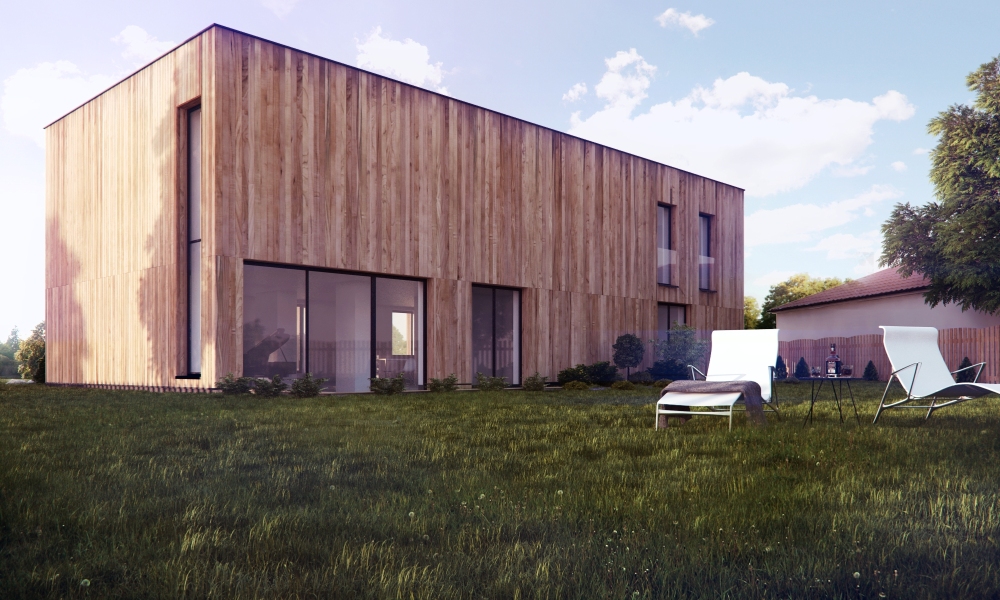 Exterior Visualizations of House in Pyskowice by Medusagroup. Architecture, Poland, Architects